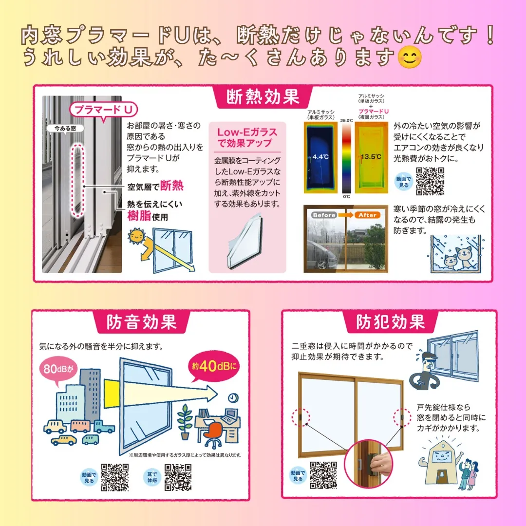 【施工事例】リビングの内窓リフォーム✨大切な胡蝶蘭と快適に暮...